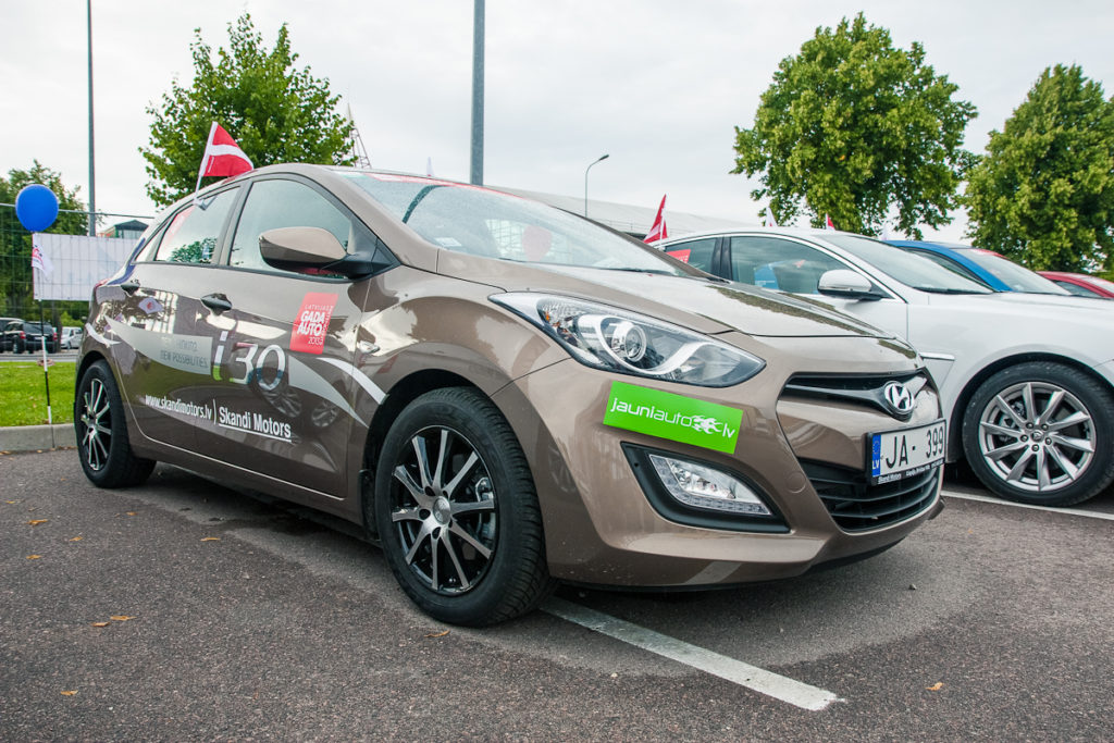 Hyundai i30 ir Latvijas GADA AUTO 2013 pretendents