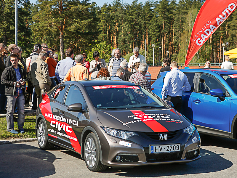 Honda Civic Latvijas Gada Auto 2013 pretendents