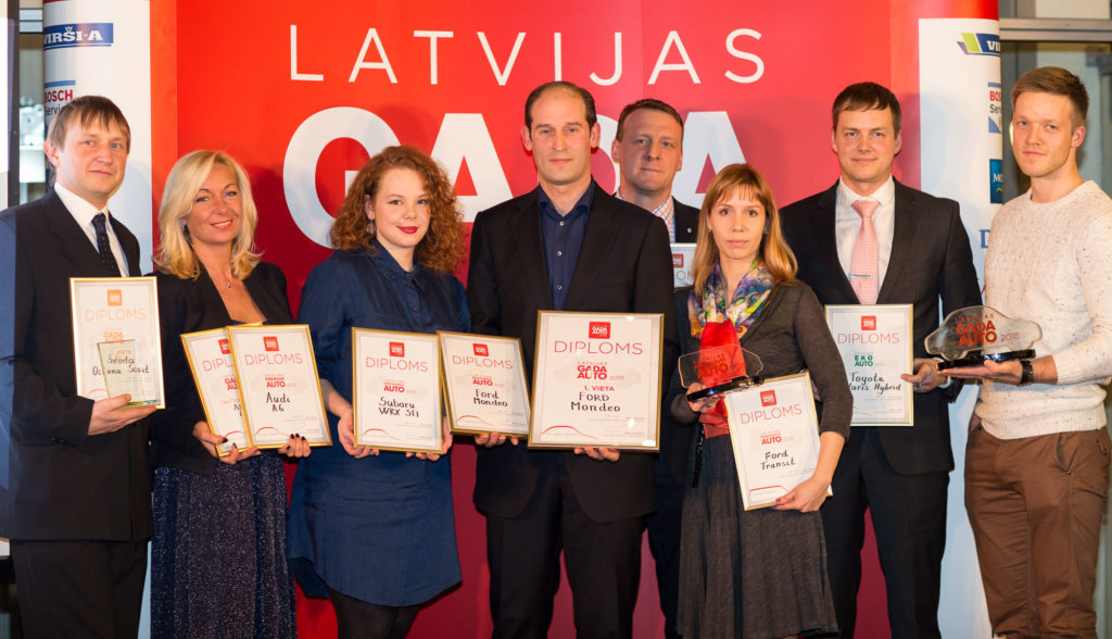 Latvijas Gada auto 2015 žūrijas balsojums un rezultāti