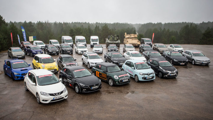 Dalībnieku auto saraksts konkursā Latvijas Gada auto 2015