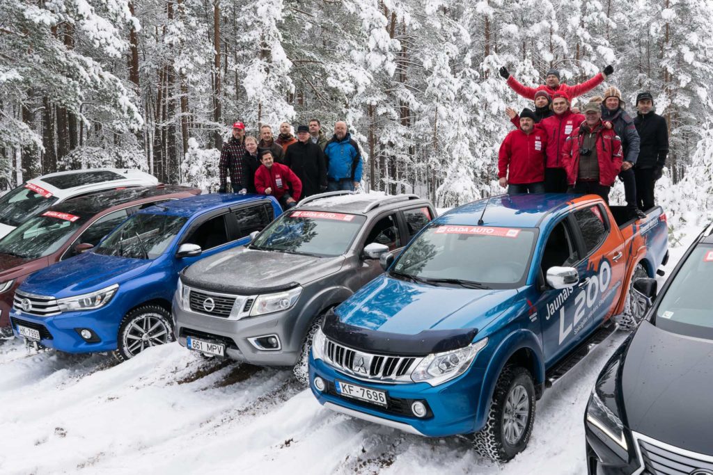 Interesantākā automobiļu grupa un īpaša nominācija Latvijas Gada pikaps 2017