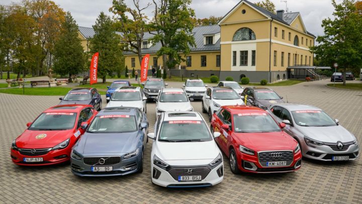 Rudens testa braucienā divas Baltijas pirmizrādes: Audi Q2 un Hyundai Ioniq