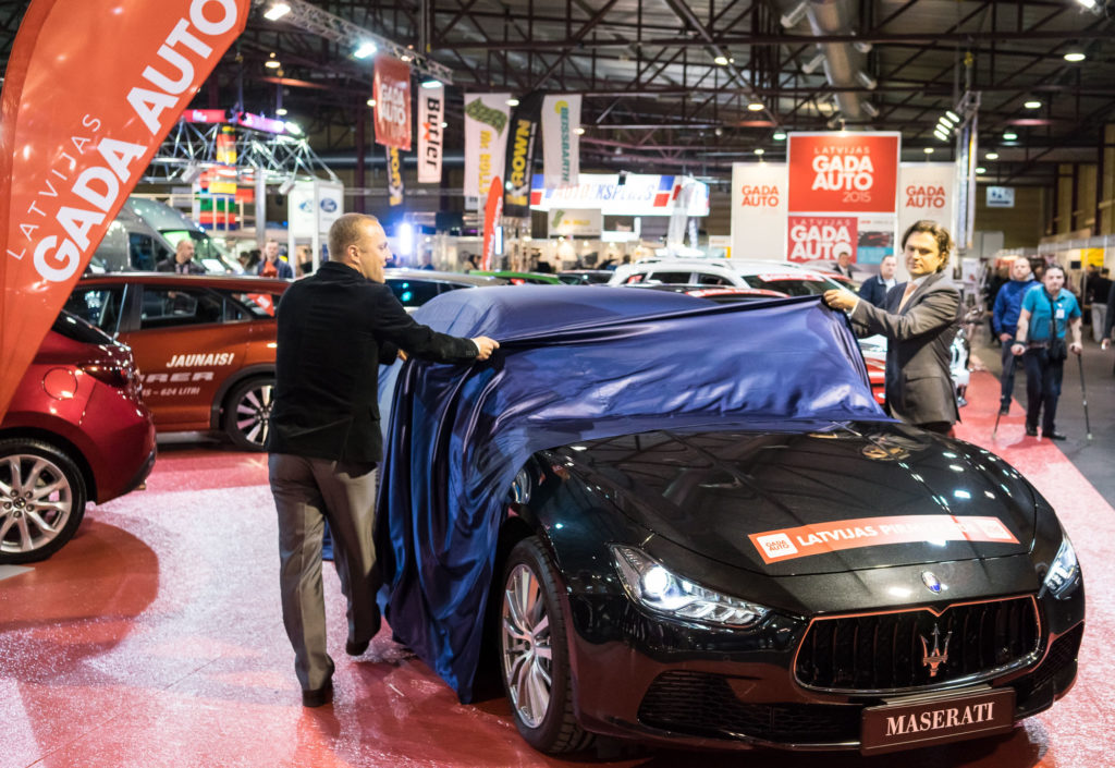 Latvijas Gada auto 2015 trešā pirmizrāde izstādē Auto – Maserati