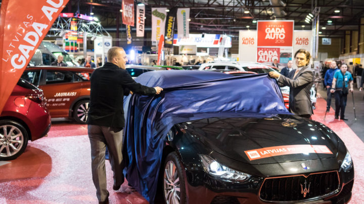 Latvijas Gada auto 2015 trešā pirmizrāde izstādē Auto – Maserati