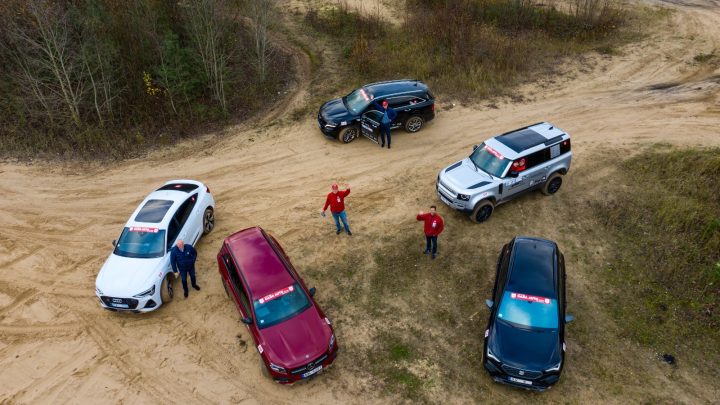 Jaunāko pilnpiedziņas apvidus auto tests no “Latvijas Gada auto 2021” žūrijas