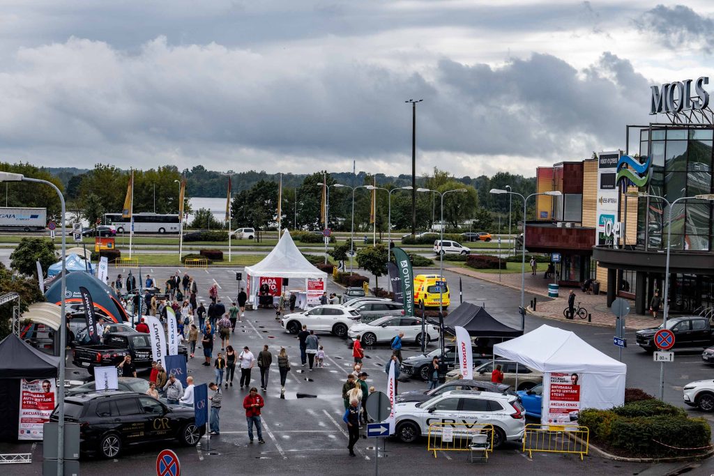 30. augustā ikviens interesents varēs izmēģināt jaunākos auto modeļus pie t/c “Mols”